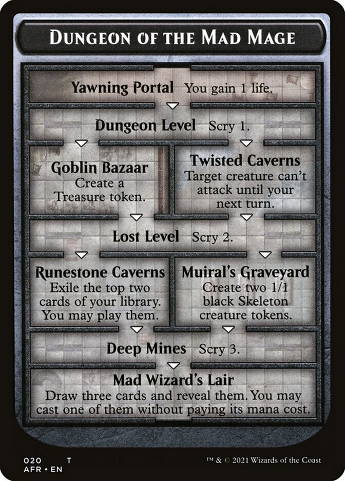 Magic the Gathering Card - Dungeon of the Mad Mage - MTG Circle