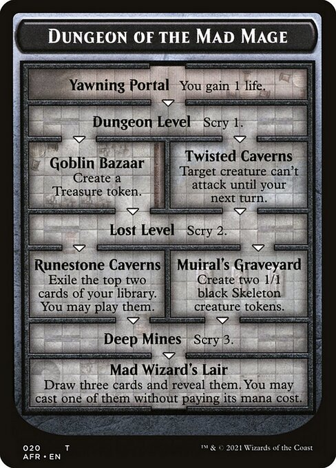 Magic the Gathering Card - Dungeon of the Mad Mage - MTG Circle