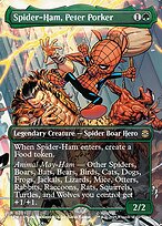 Magic the Gathering Card - Spider-Ham, Peter Porker - MTG Circle