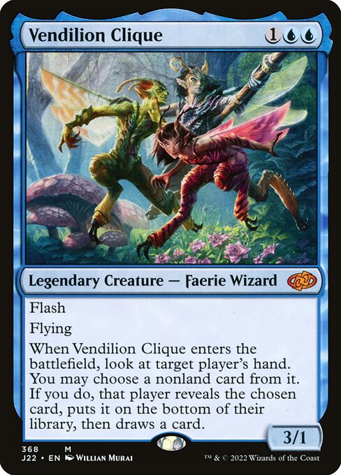 Magic the Gathering Card - Vendilion Clique - MTG Circle