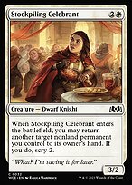 Magic the Gathering Card - Stockpiling Celebrant - MTG Circle