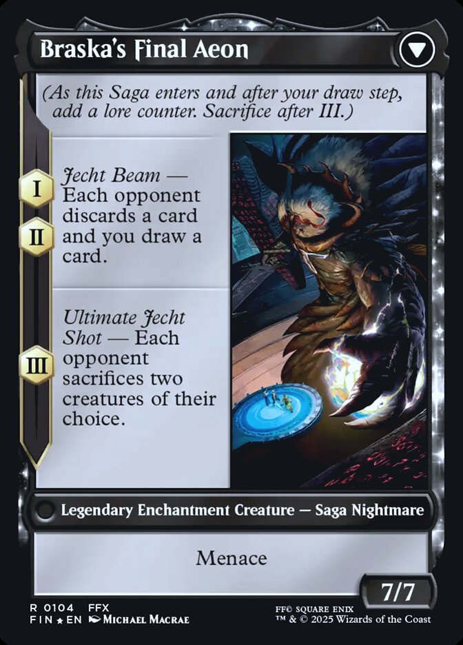 Magic the Gathering Card - Braska's Final Aeon - MTG Circle