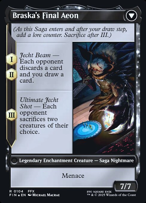 Magic the Gathering Card - Braska's Final Aeon - MTG Circle