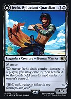 Magic the Gathering Card - Jecht, Reluctant Guardian // Braska's Final Aeon - MTG Circle