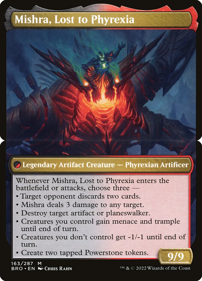 Magic the Gathering Card - Mishra, Lost to Phyrexia - MTG Circle