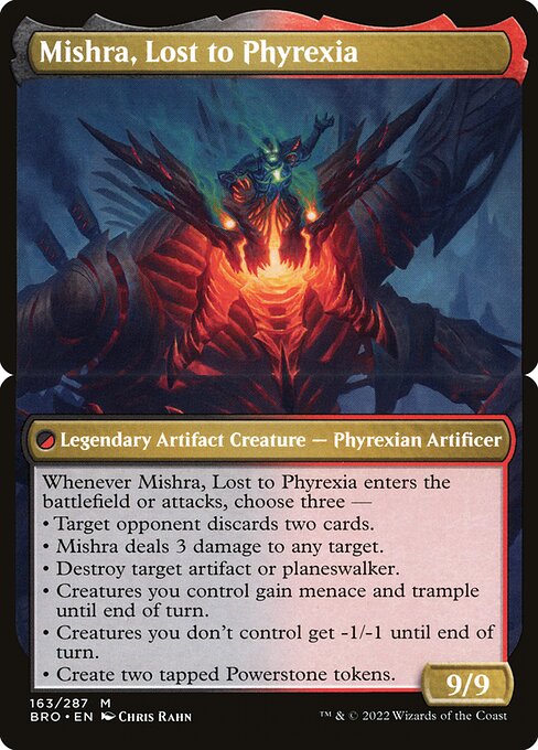 Magic the Gathering Card - Mishra, Lost to Phyrexia - MTG Circle