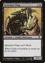 Magic the Gathering Card - Spineless Thug - MTG Circle