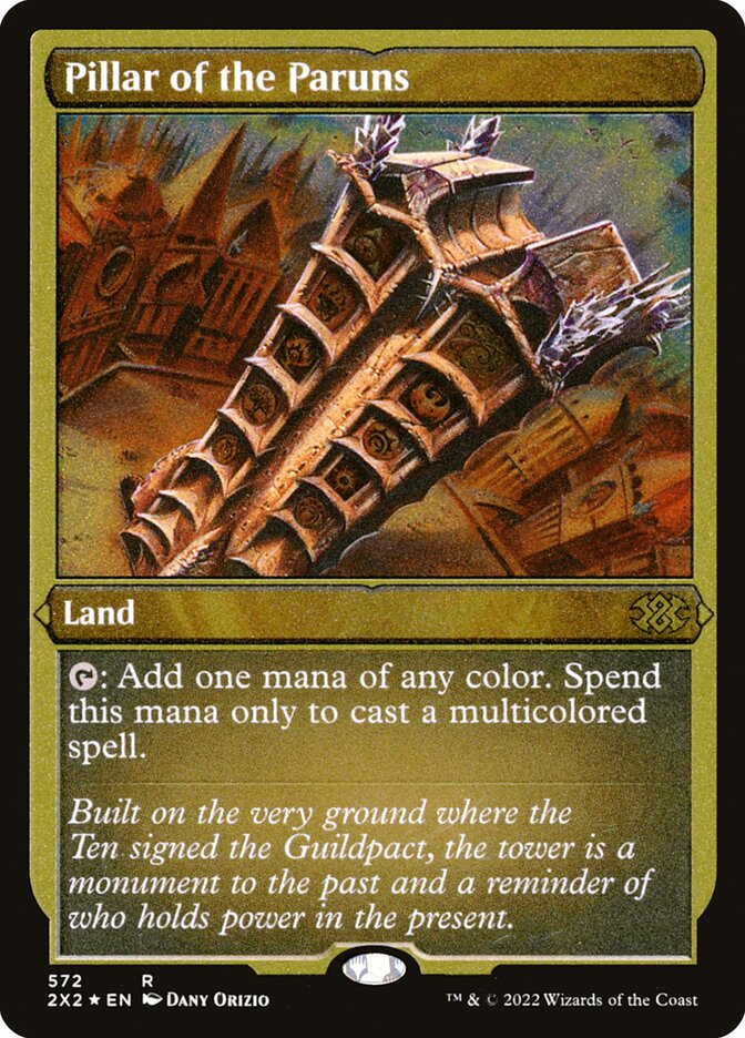 Magic the Gathering Card - Pillar of the Paruns - MTG Circle