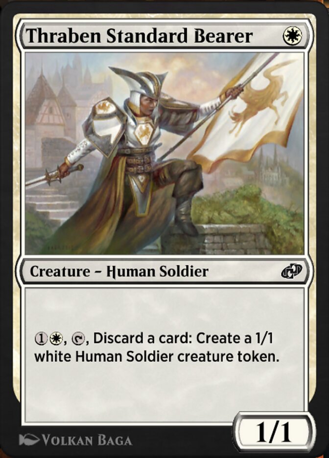 Magic the Gathering Card - Thraben Standard Bearer - MTG Circle