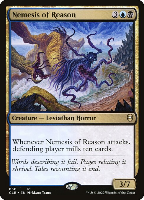 Magic the Gathering Card - Nemesis of Reason - MTG Circle
