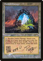 Magic the Gathering Card - Fabled Passage - MTG Circle