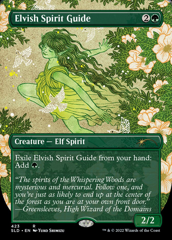 Magic the Gathering Card - Elvish Spirit Guide - MTG Circle
