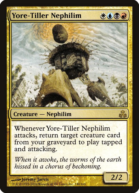 Magic the Gathering Card - Yore-Tiller Nephilim - MTG Circle
