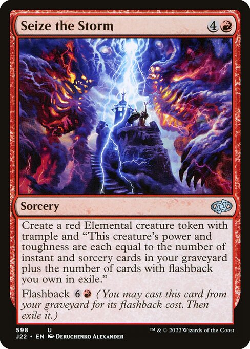 Magic the Gathering Card - Seize the Storm - MTG Circle