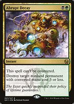 Magic the Gathering Card - Abrupt Decay - MTG Circle