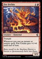 Magic the Gathering Card - Fire Urchin - MTG Circle