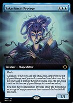 Magic the Gathering Card - Sakashima's Protege - MTG Circle