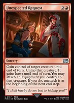 Magic the Gathering Card - Unexpected Request - MTG Circle