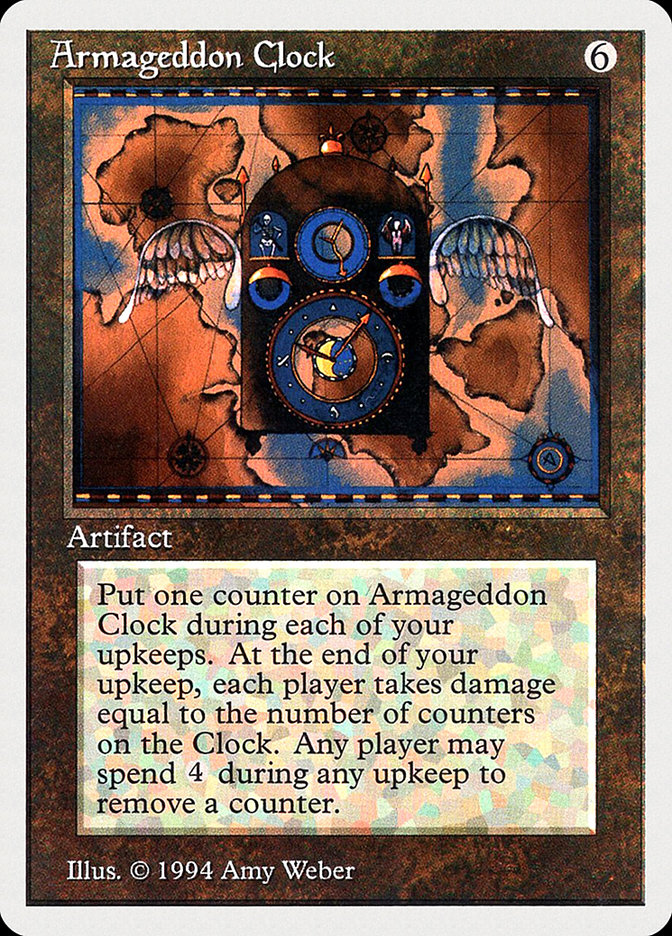 Magic the Gathering Card - Armageddon Clock - MTG Circle