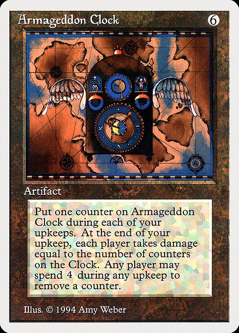 Magic the Gathering Card - Armageddon Clock - MTG Circle