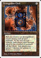 Magic the Gathering Card - Armageddon Clock - MTG Circle