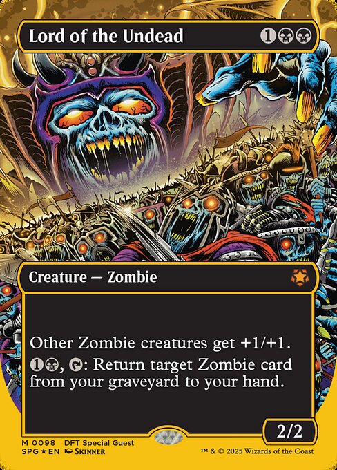 Magic the Gathering Card - Lord of the Undead - MTG Circle