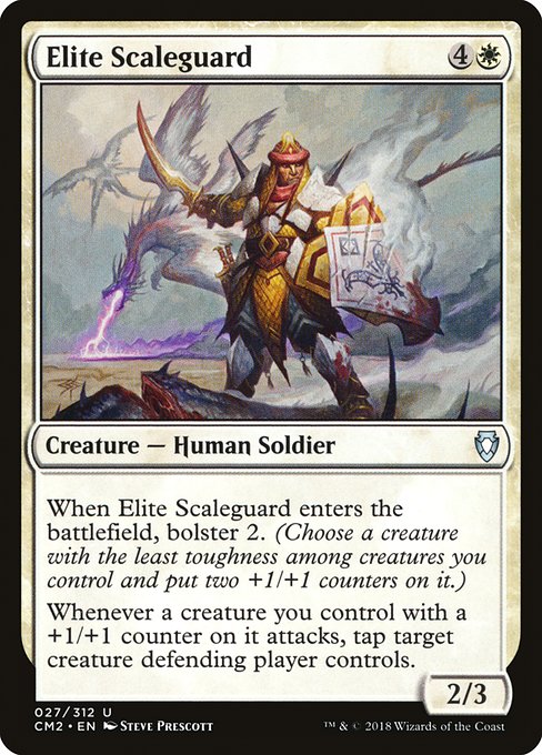 Magic the Gathering Card - Elite Scaleguard - MTG Circle