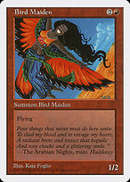 Magic the Gathering Card - Bird Maiden - MTG Circle