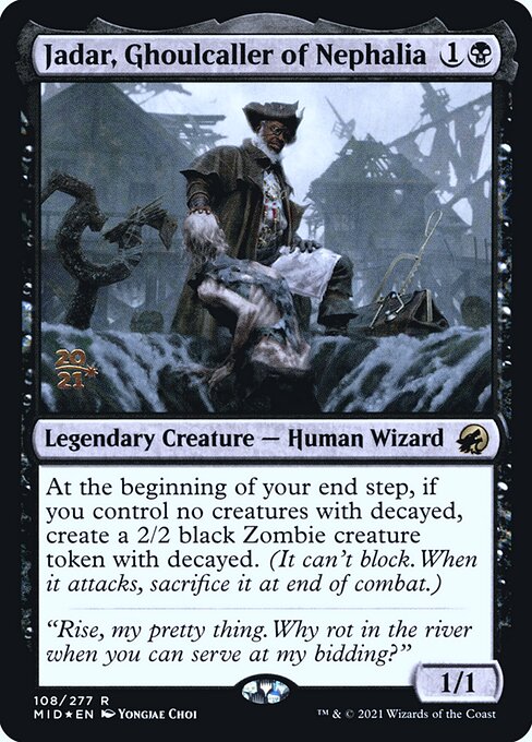 Magic the Gathering Card - Jadar, Ghoulcaller of Nephalia - MTG Circle