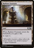 Magic the Gathering Card - Radiant Fountain - MTG Circle