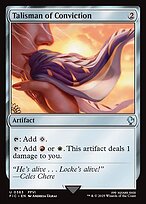 Magic the Gathering Card - Talisman of Conviction - MTG Circle