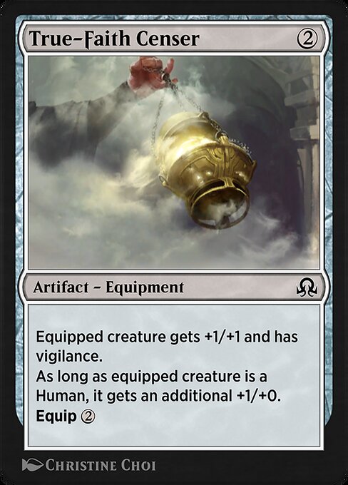 Magic the Gathering Card - True-Faith Censer - MTG Circle