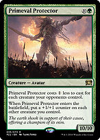 Magic the Gathering Card - Primeval Protector - MTG Circle