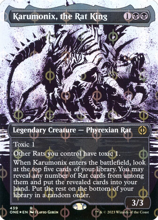 Magic the Gathering Card - Karumonix, the Rat King - MTG Circle