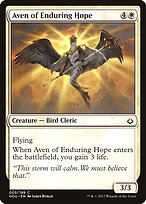 Magic the Gathering Card - Aven of Enduring Hope - MTG Circle