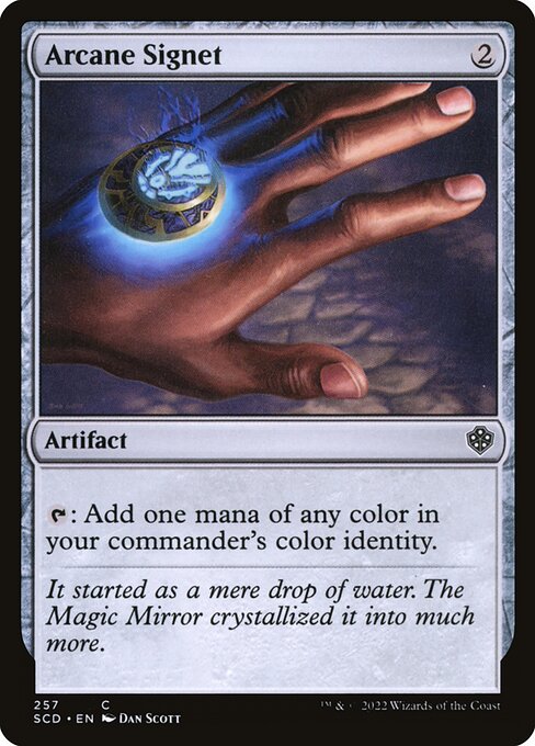 Magic the Gathering Card - Arcane Signet - MTG Circle