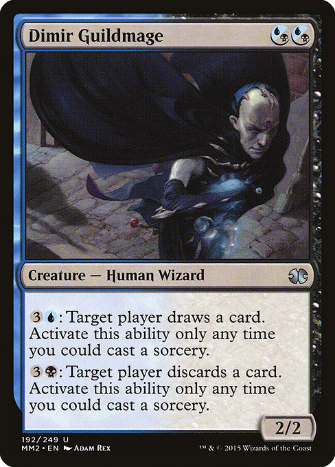 Magic the Gathering Card - Dimir Guildmage - MTG Circle