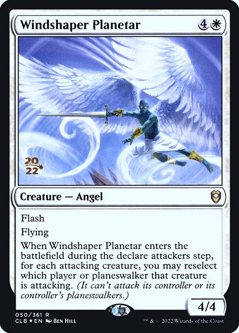 Magic the Gathering Card - Windshaper Planetar - MTG Circle