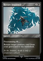Magic the Gathering Card - Restart Sequence - MTG Circle
