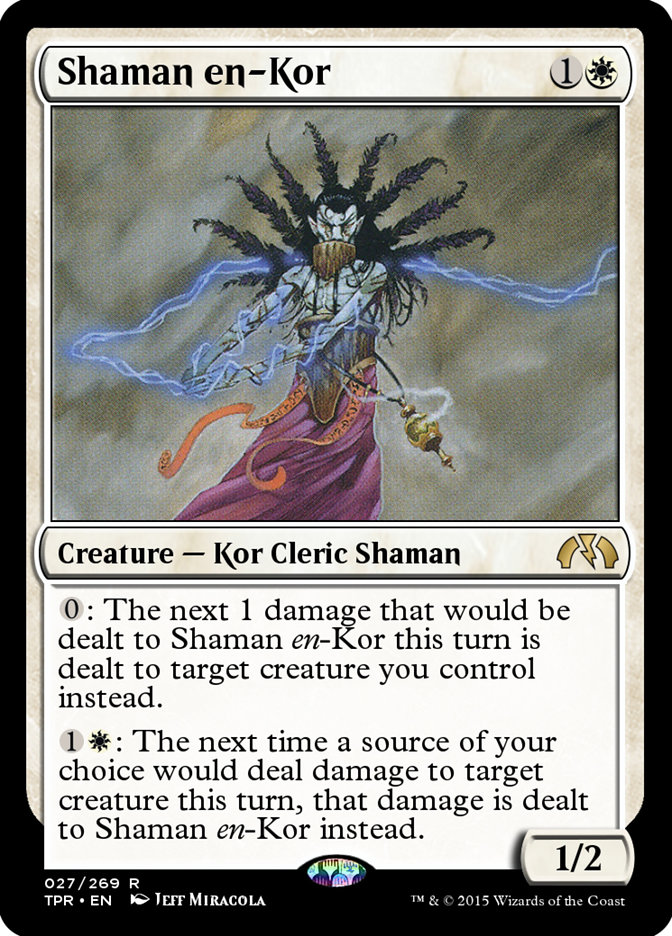 Magic the Gathering Card - Shaman en-Kor - MTG Circle