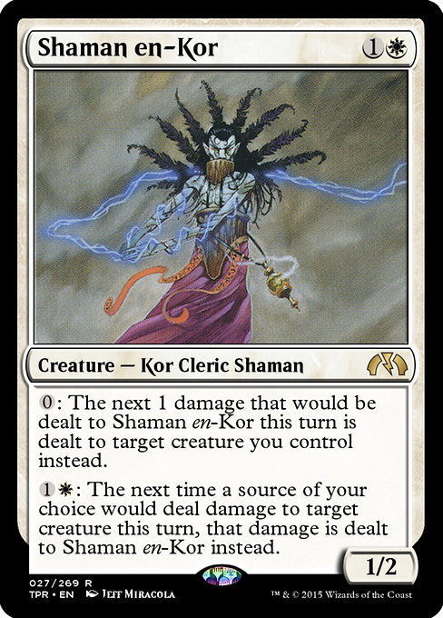 Magic the Gathering Card - Shaman en-Kor - MTG Circle