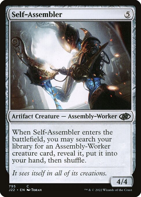 Magic the Gathering Card - Self-Assembler - MTG Circle