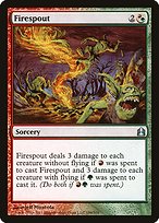 Magic the Gathering Card - Firespout - MTG Circle