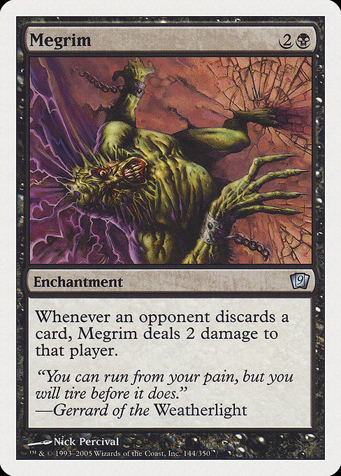 Magic the Gathering Card - Megrim - MTG Circle