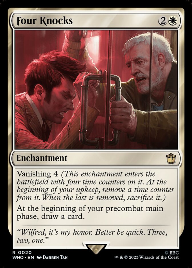 Magic the Gathering Card - Four Knocks - MTG Circle