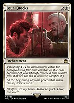Magic the Gathering Card - Four Knocks - MTG Circle