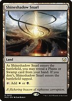 Magic the Gathering Card - Shineshadow Snarl - MTG Circle