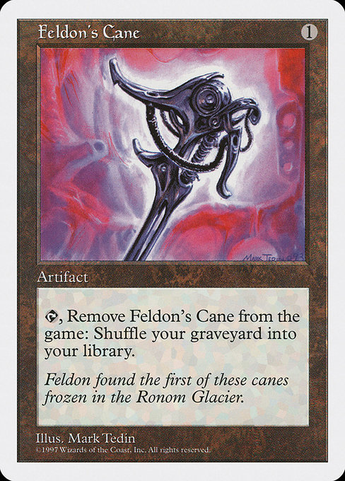 Magic the Gathering Card - Feldon's Cane - MTG Circle