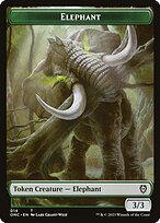 Magic the Gathering Card - Elephant - MTG Circle