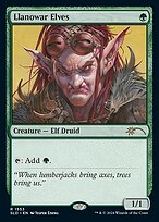 Magic the Gathering Card - Llanowar Elves - MTG Circle